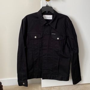 Men’s Black CK Jean Jacket